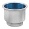 Whitecap Stainless Steel Flush Cup Holder with Blue LED Light S-3511BC - alternate 1